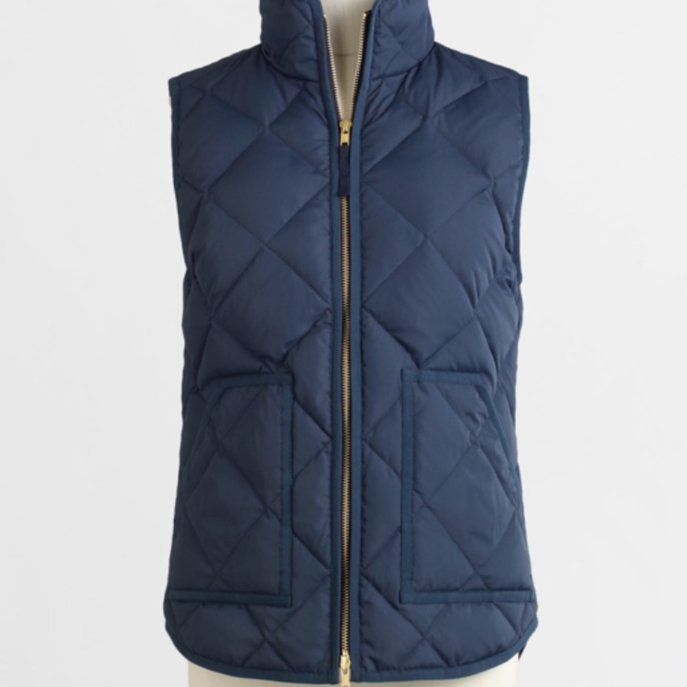J. Crew Women’s Quilted Utility Down Puffer Vest